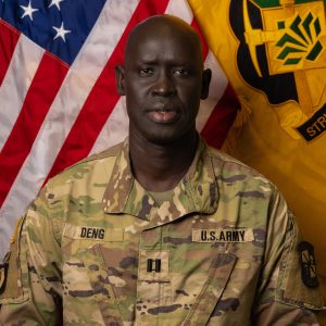 Captain Abraham A. Deng